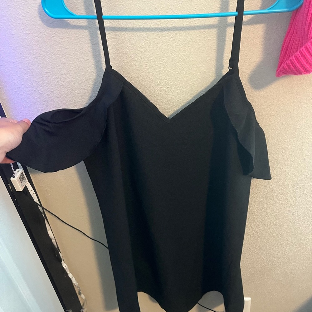 SHEIN Black Off-Shoulder Camisole